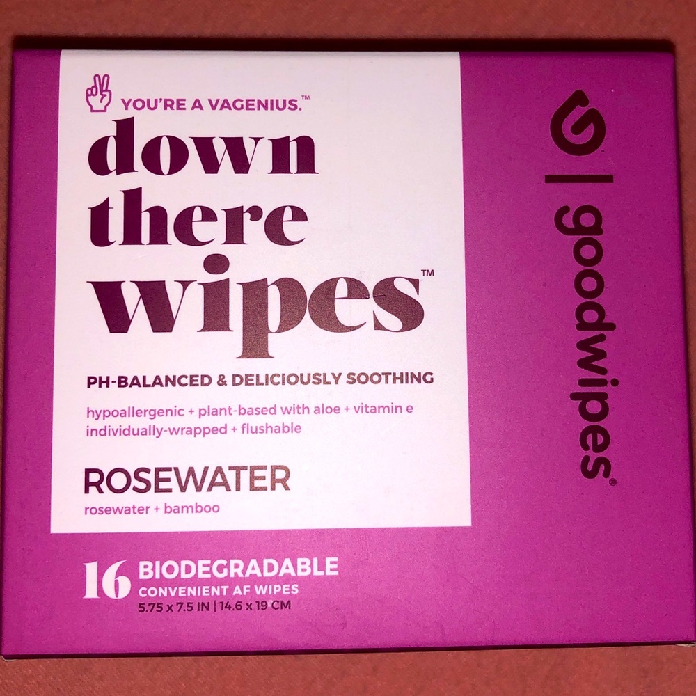 New in box down there wipes